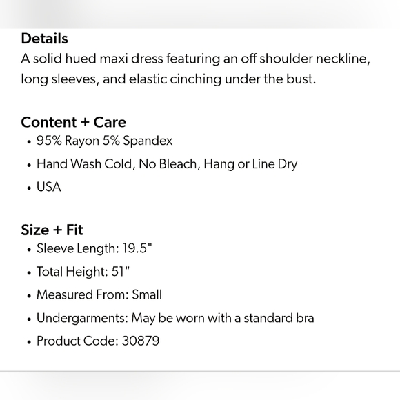 Pinkblush White Off-Shoulder Maxi Dress - Picture 8 of 10